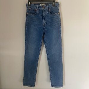 Madewell The Perfect Vintage Medium Wash High Rise Jean